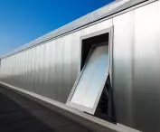 ALUCO PANEL with tilt window for daily ventilation