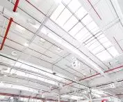 Curved skylights with aerogel