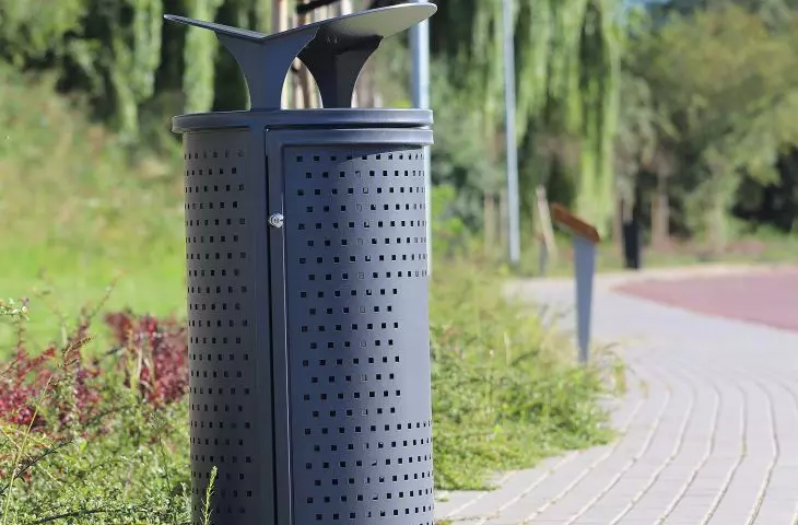 KW-O street garbage can