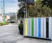 K-SL 2 segregation garbage can, Poznań