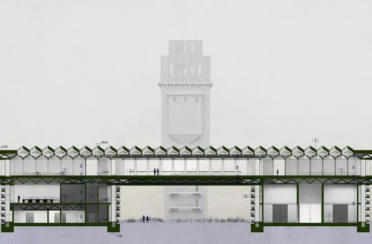 przekrój B-B