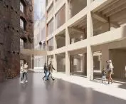 visualization of the foyer interior