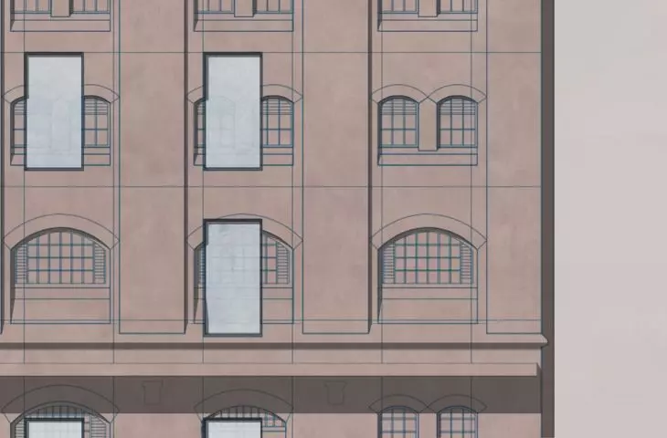 facade detail
