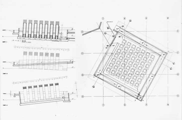 Muzeum Żydowskie w Berlinie – plan tzw. ogrodu wypędzenia 
