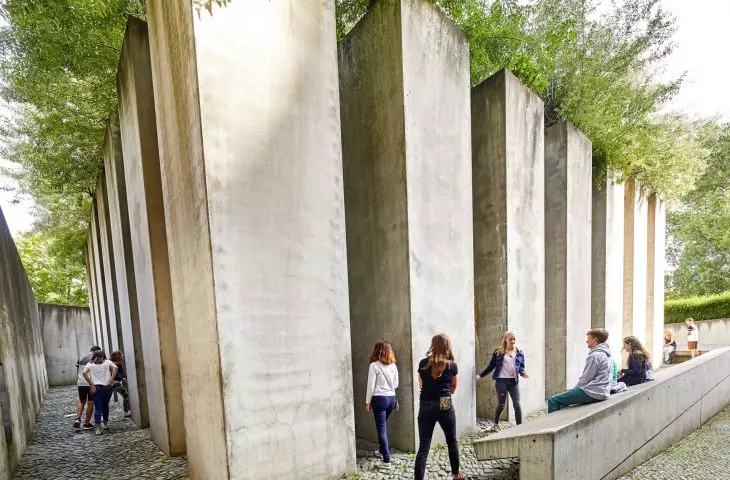 Muzeum Żydowskie w Berlinie – tzw. ogród wypędzenia 