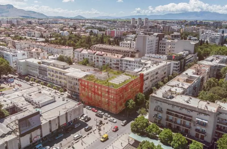 NA-MA Creative Hub - a redevelopment project for a department store in Podgorica