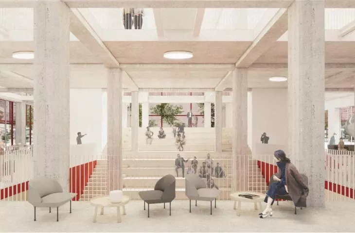 NA-MA Creative Hub - a redevelopment project for a department store in Podgorica