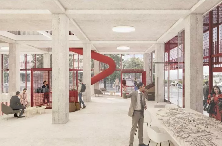 NA-MA Creative Hub - a redevelopment project for a department store in Podgorica