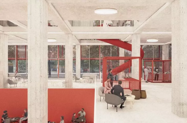 NA-MA Creative Hub - a redevelopment project for a department store in Podgorica