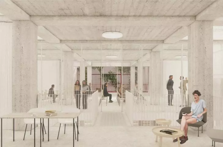 NA-MA Creative Hub - a redevelopment project for a department store in Podgorica