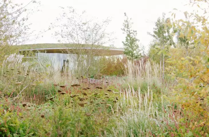 Copenhagen Opera Park (Operaparken) - green zones were created by 628 trees