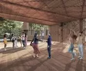 outdoor parquet