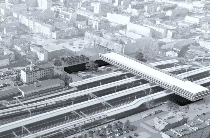 New railway station in Częstochowa