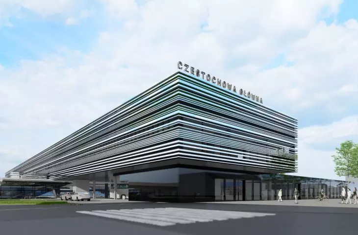 New railway station in Częstochowa