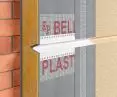 BP11 HTS - triangular PVC moulding for rustication - concave seam