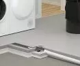 DallDrain installed with mounting aid