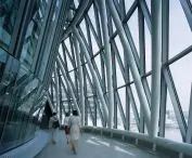 City Hall in London - the façade of the building consists of triple-glazed low-emissivity glazing