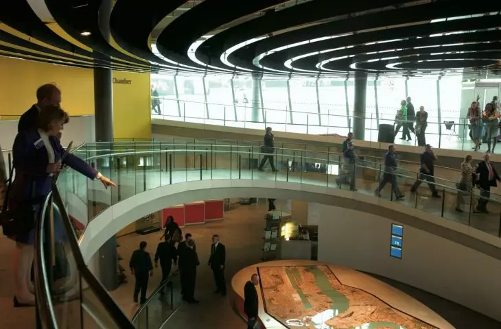 City Hall in London - interior view  