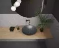 AVELLINO, Cool Grey 90 countertop washbasin-bowl