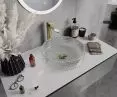 Aura glass countertop washbasin