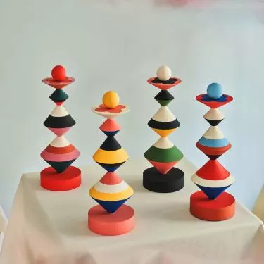 Collection of totems Polish Tangles