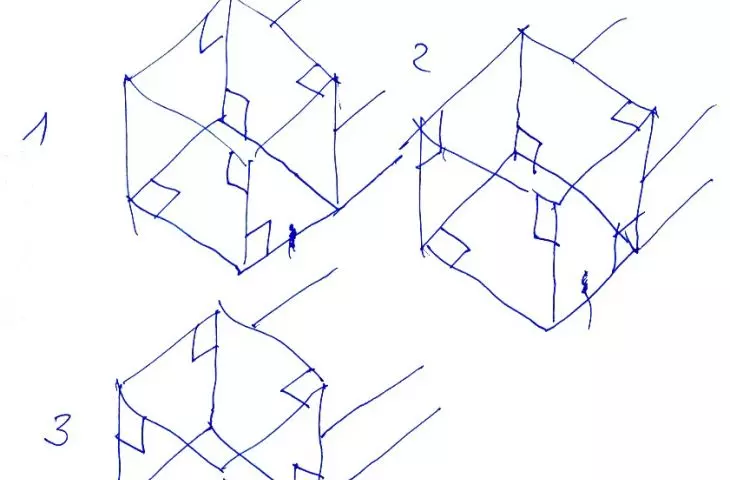 Robert Olnick Pavilion in Cold Spring, New York - concept sketch 