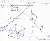 Robert Olnick Pavilion in Cold Spring, New York - concept sketch 