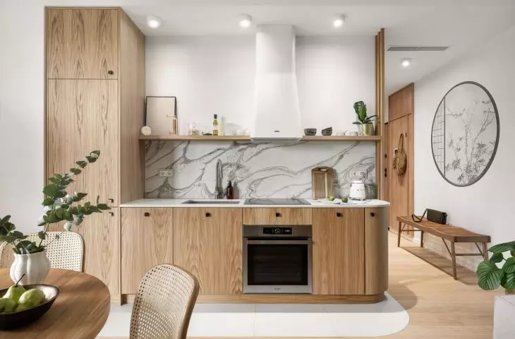 Japanese-inspired apartment