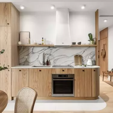 Japanese-inspired apartment