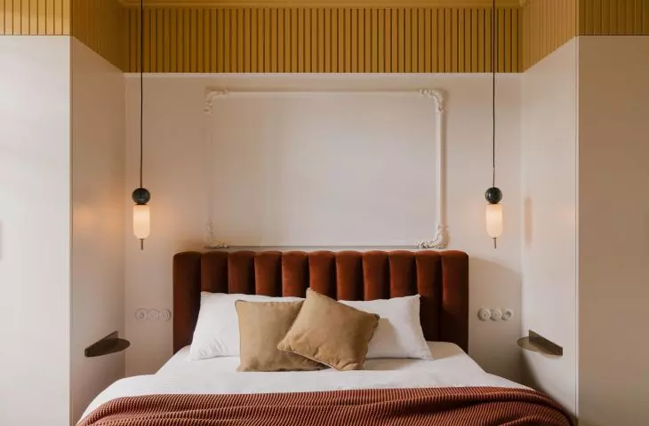 Bedroom designed by Aneta Bańkowska