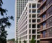 Kompleks mieszkaniowy Scheldehof w Nieuw Zuid, w Antwerpii