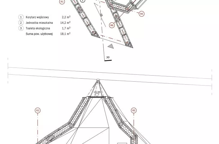 Projekt stacji naukowej REMIZ_A