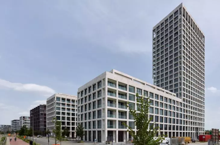 Scheldehof residential complex in Nieuw Zuid, Antwerp