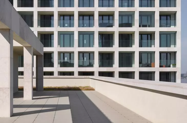 Scheldehof residential complex in Nieuw Zuid, Antwerp