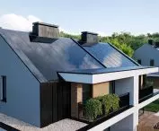 Zaawansowany technicznie dach solarny