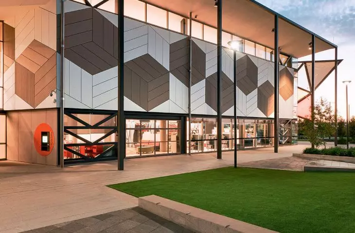 Biblioteka w Oran Park w Sydney, Australia EQUITONE [linea] i [tectiva]