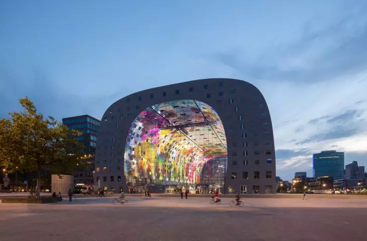 Market Hall (Markthal) in Rotterdam