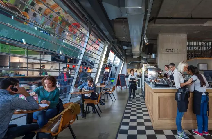 Market Hall (Markthal) in Rotterdam
