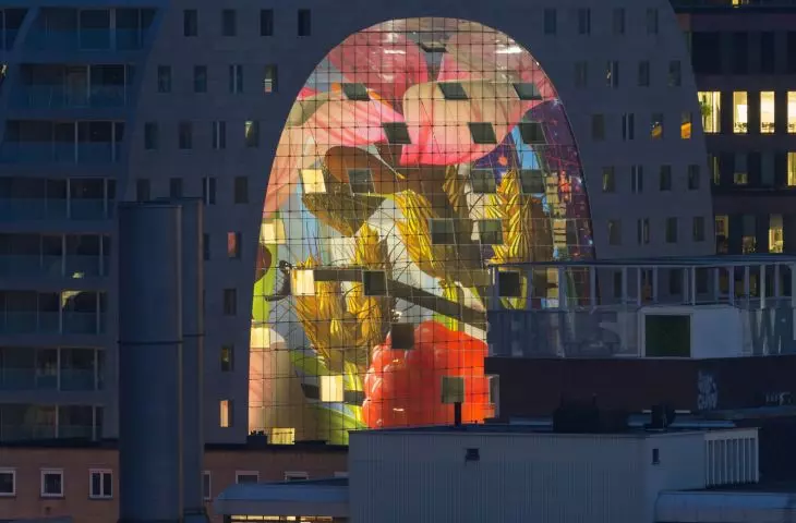 Market Hall (Markthal) in Rotterdam
