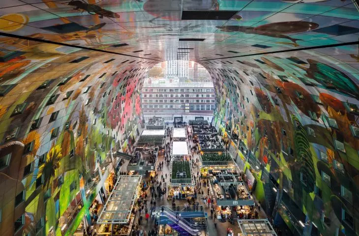 Hala Targowa (Markthal) w Rotterdamie