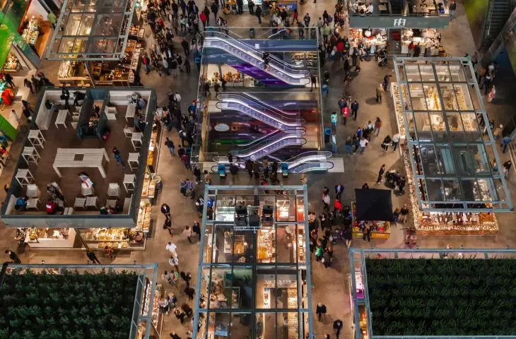 Market Hall (Markthal) in Rotterdam