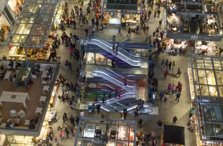 Market Hall (Markthal) in Rotterdam