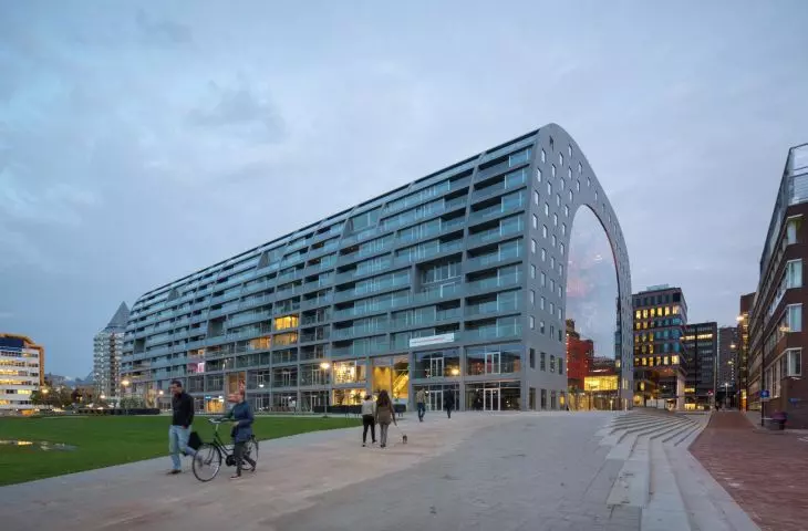 Market Hall (Markthal) in Rotterdam