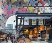 Market Hall (Markthal) in Rotterdam