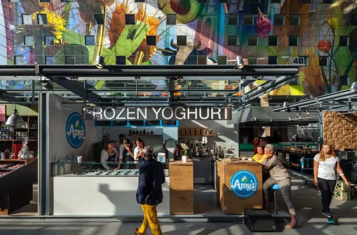 Market Hall (Markthal) in Rotterdam