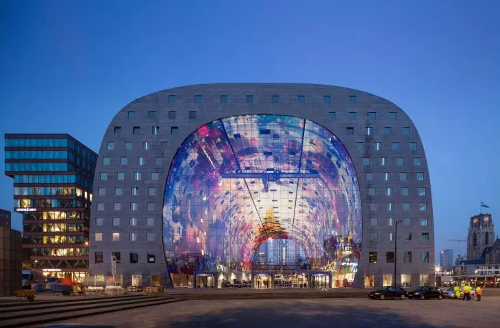 Market Hall (Markthal) in Rotterdam