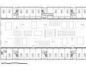 Market Hall (Markthal) in Rotterdam - second floor plan 