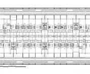 Market Hall (Markthal) in Rotterdam - projection of the eleventh floor