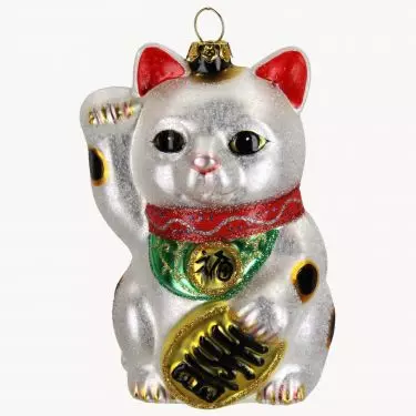 Kotek Maneki Neko jest symbolem szczęścia