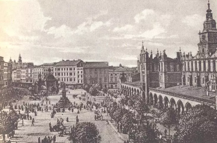 Wschodnia strona rynku w 1930 roku